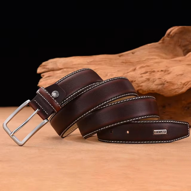 Vintage Genuine Leather Belt