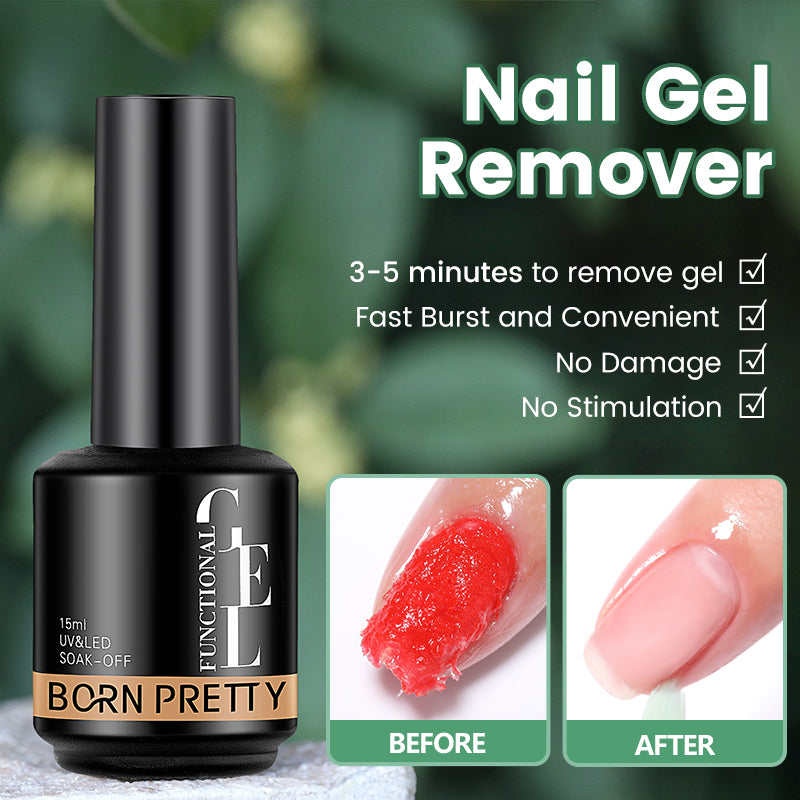 Magic Fast Remover Nail Gel Polish - 15ML UV Gel Polish Cleaner