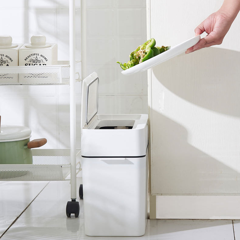 Multi-Function One-Click Garbage Sorting Bathroom Trash Can