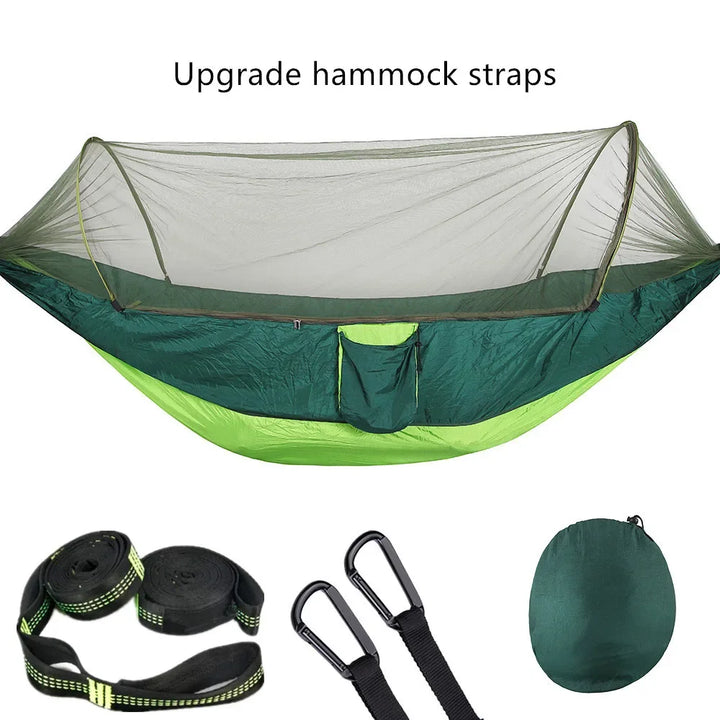 Portable Camping Hammock with Mosquito Net