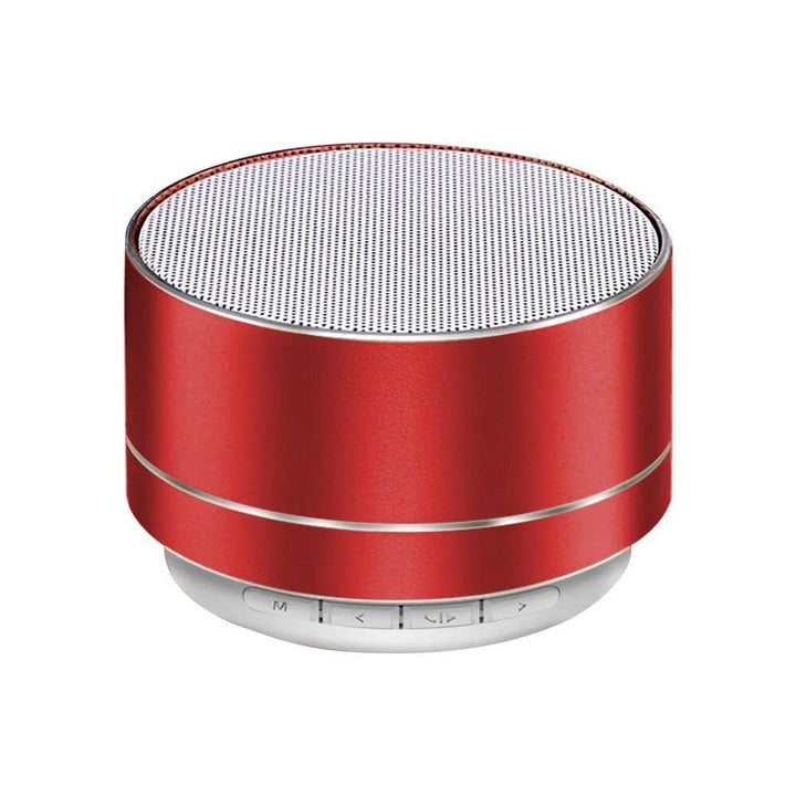 Compact Wireless Bluetooth Speaker with Subwoofer Sound & USB Power