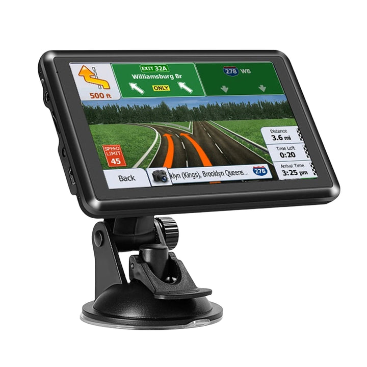 7-Inch GPS Navigation System with HD Touch Screen