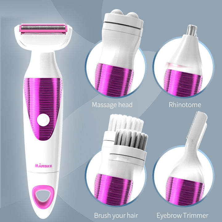 5-in-1 Portable Electric Hair Removal Epilator for Women