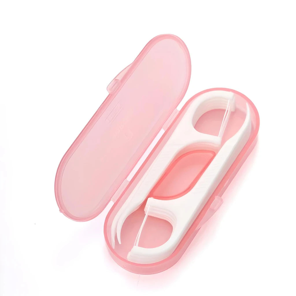 Portable Dental Floss Stick Set