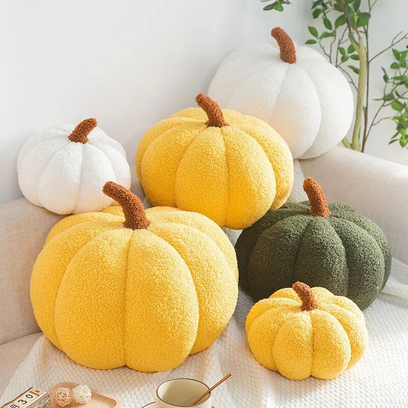 Funny Pumpkin Plush Pillow