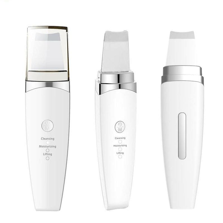 Ultrasonic Facial Scrubber: Deep Cleansing & Rejuvenation Spatula