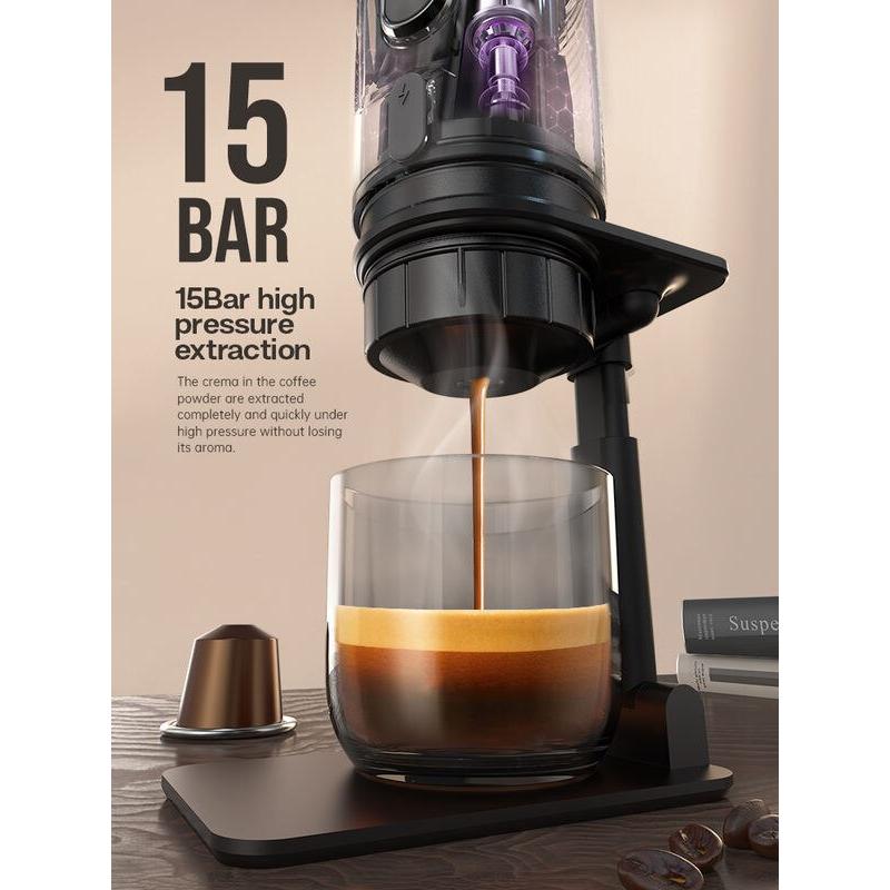 Portable Espresso Coffee Maker for Car & Home