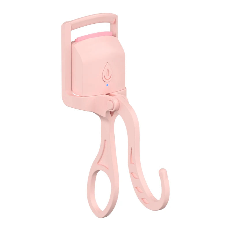 Electric Heated Eyelash Curler with 2-Level Temperature Control, Portable & Rechargeable