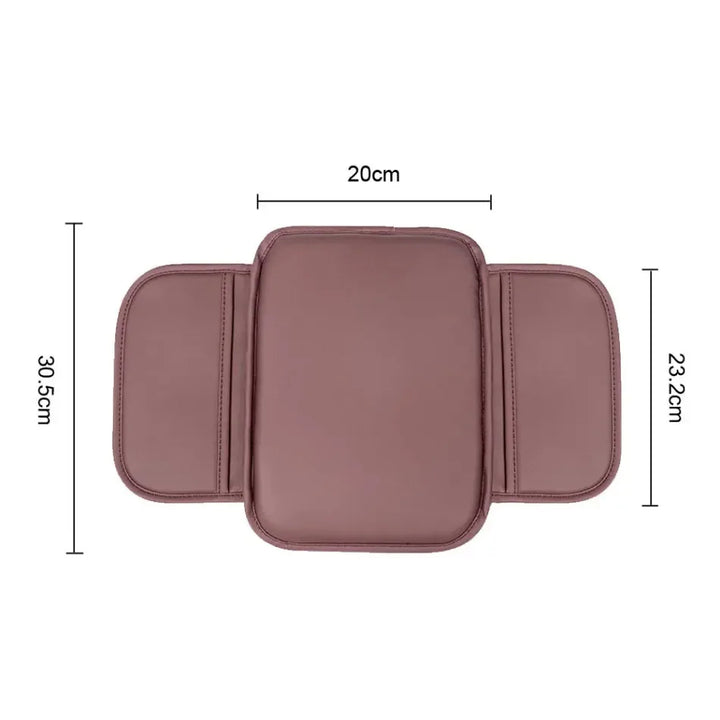 Universal Car Armrest Cushion with Side Storage - Comfortable & Durable