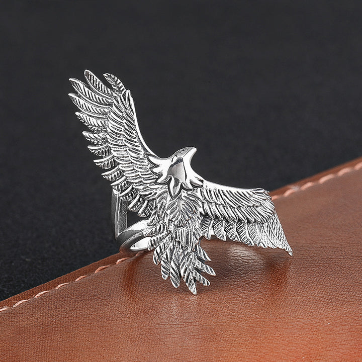 Men's Fashion Personalized Flying Eagle Ring