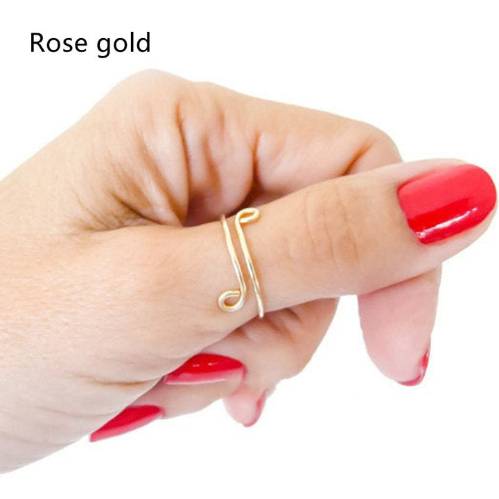 Adjustable Single And Double Layer Ring