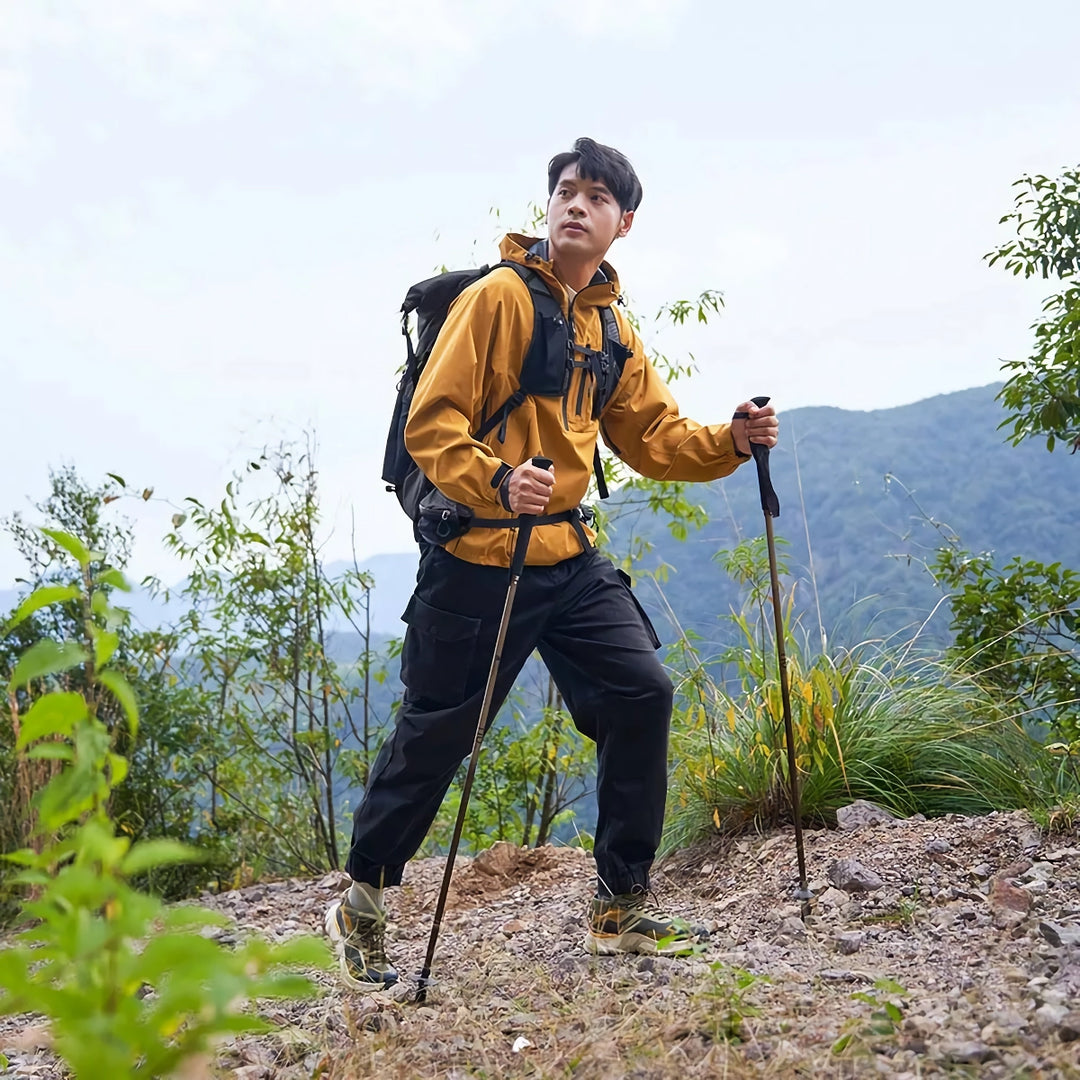 Ultra Light Carbon Trekking Pole: Portable Anti-Shock Hiking Tool