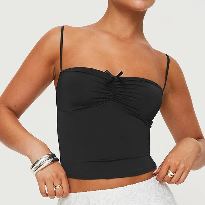 Summer Backless Crop Top