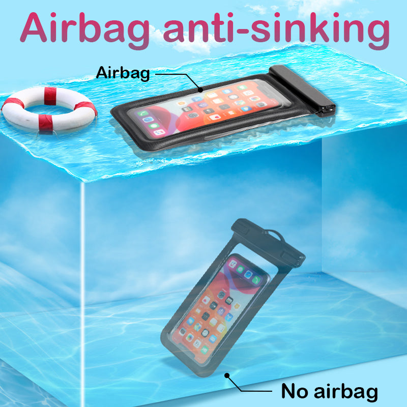 Waterproof Floating Phone Case with Touchscreen Functionality