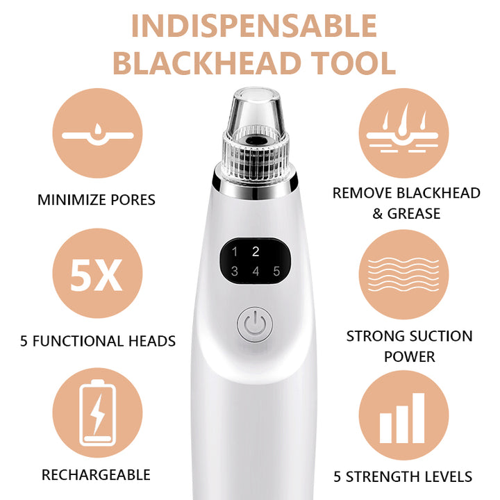 Electric Blackhead Remover Vacuum Suction Tool