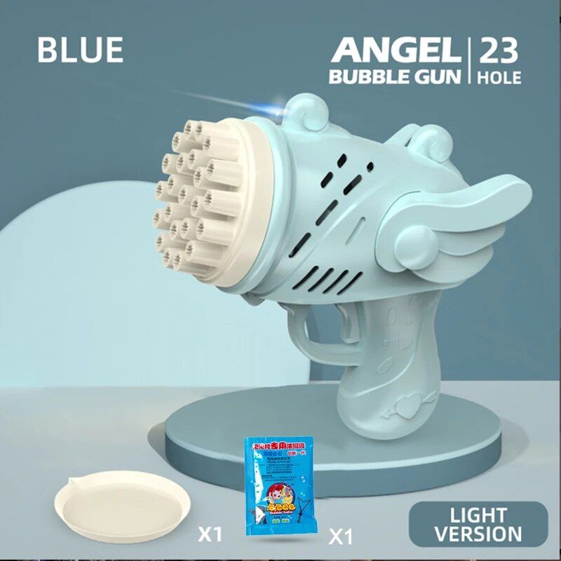 Automatic Angel Rocket Bubble Blower: Elevate Playtime to the Skies!