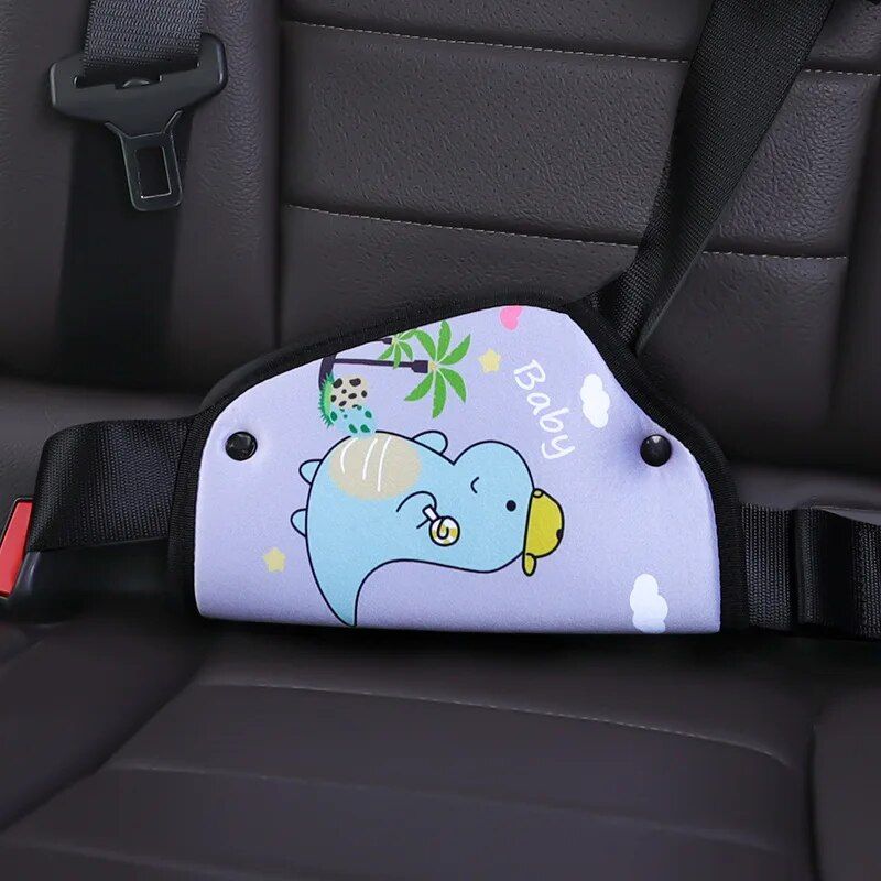 Kid's Comfort Car Seatbelt Protector with Cartoon Design