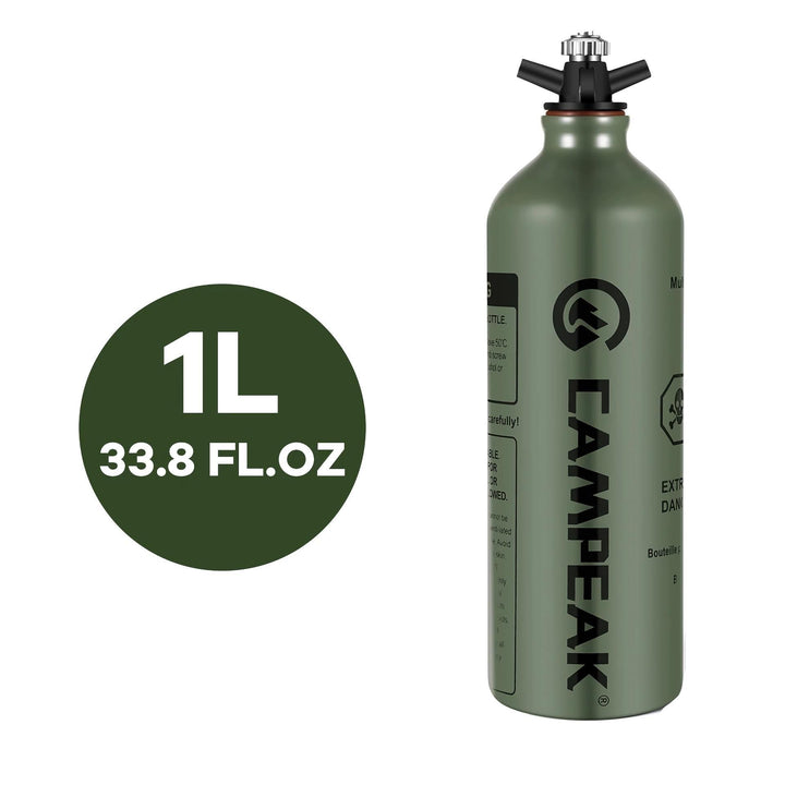 Portable liquid Fuel Aluminum Bottle