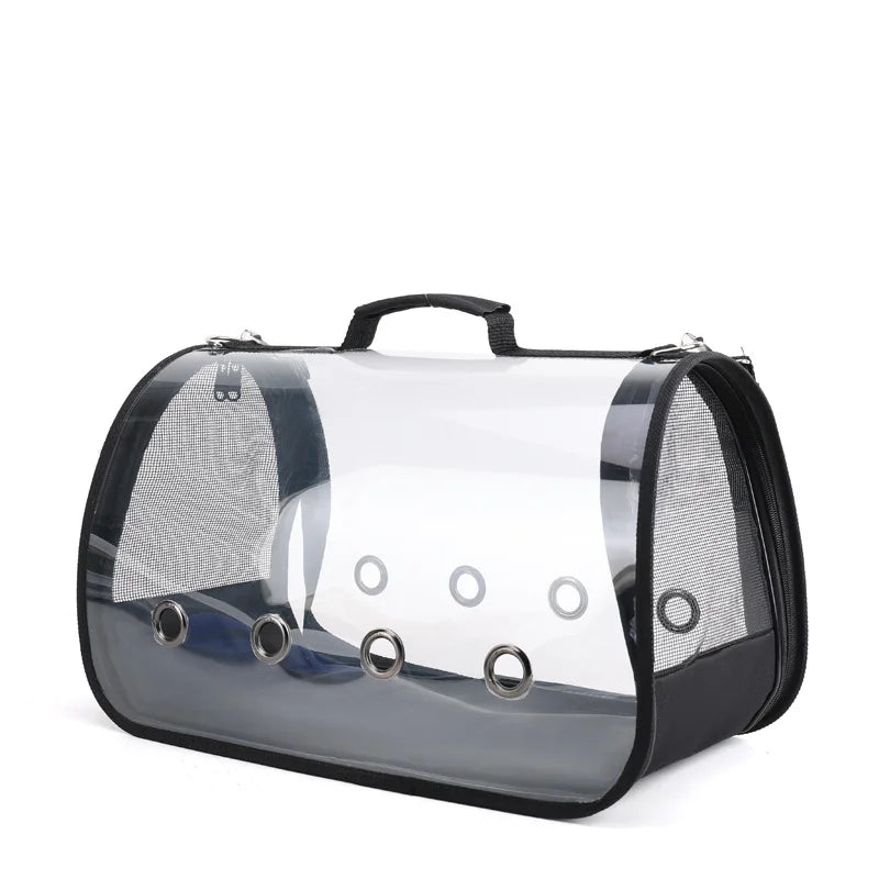 Portable Clear Pet Travel Cage