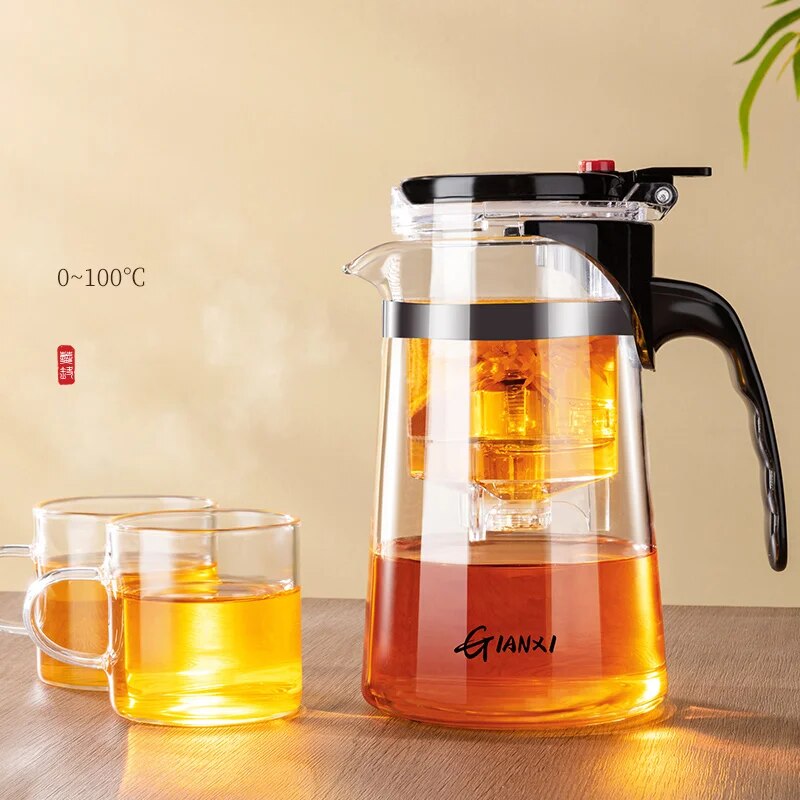 Glass Teapot With Infuser - Perfect for Brewing Your Favorite Tea