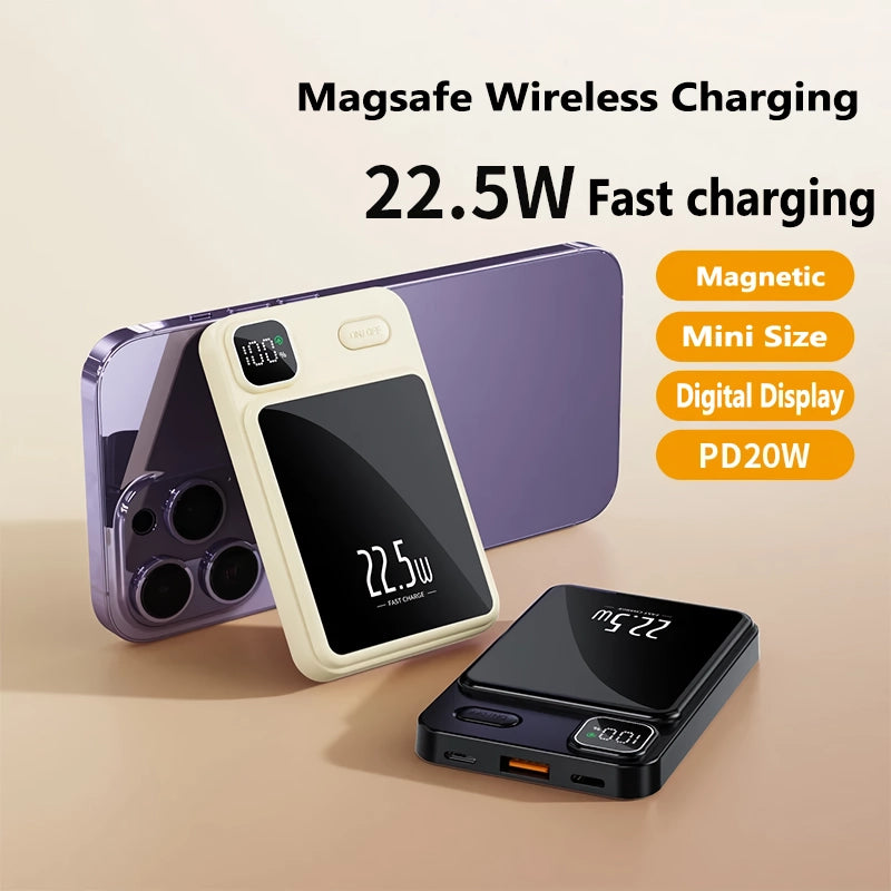 Magnetic Wireless Charger Power Bank