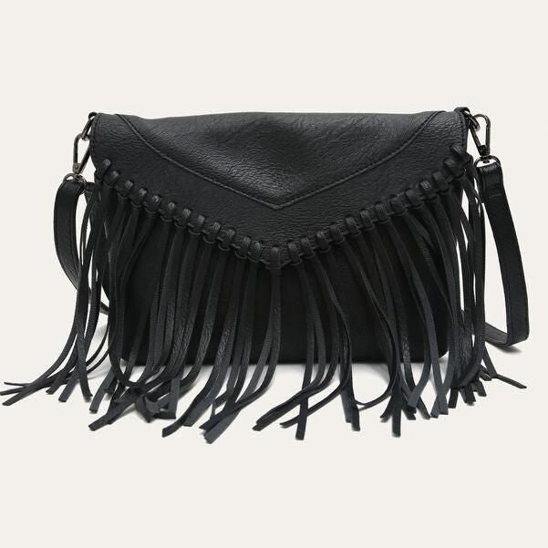 Vintage Tassel Fringe Boho Messenger Bag