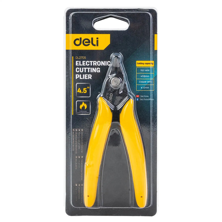 4.5 Inch Plastic Cutting Nippers with Non-Slip Handle