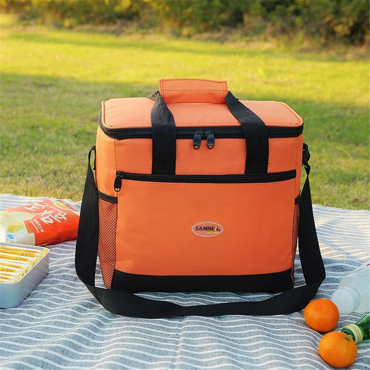 Insulated Cooler Handbag Waterproof Outdoor Picnic Lunch Bag Storage Carry Case - MRSLM