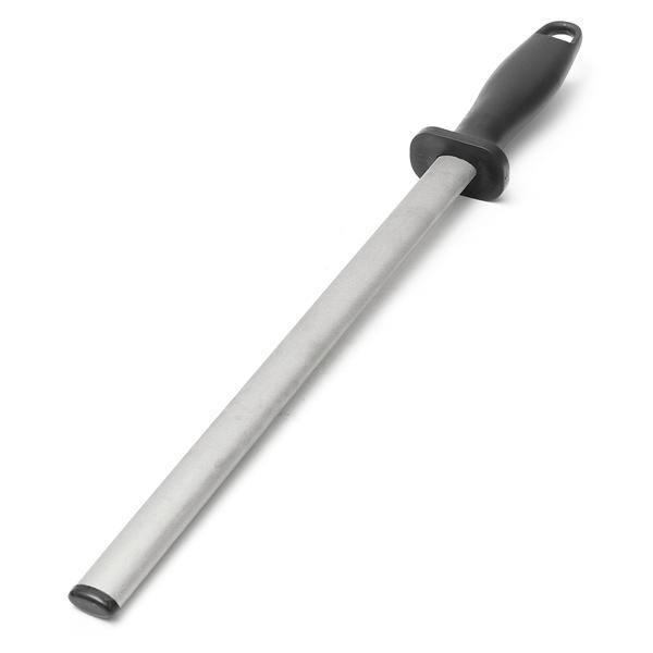 12inch 600-Grit Diamond Sharpener Rod Sharpen Stone Tool - MRSLM