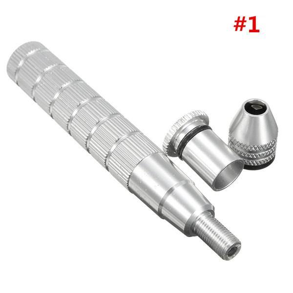 Raitool™ DT03 Aluminum Alloy Mini Spiral Hand Hold Punching Manual Drill Craft DIY Tool - MRSLM