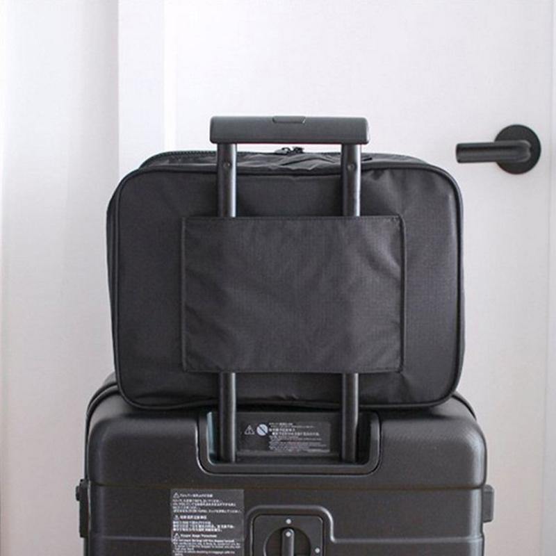 38cm Cute Cartoon Portable Travel Storage Bag Boarding Bag Luggage Clothing Trolley Case Wash Bag - MRSLM