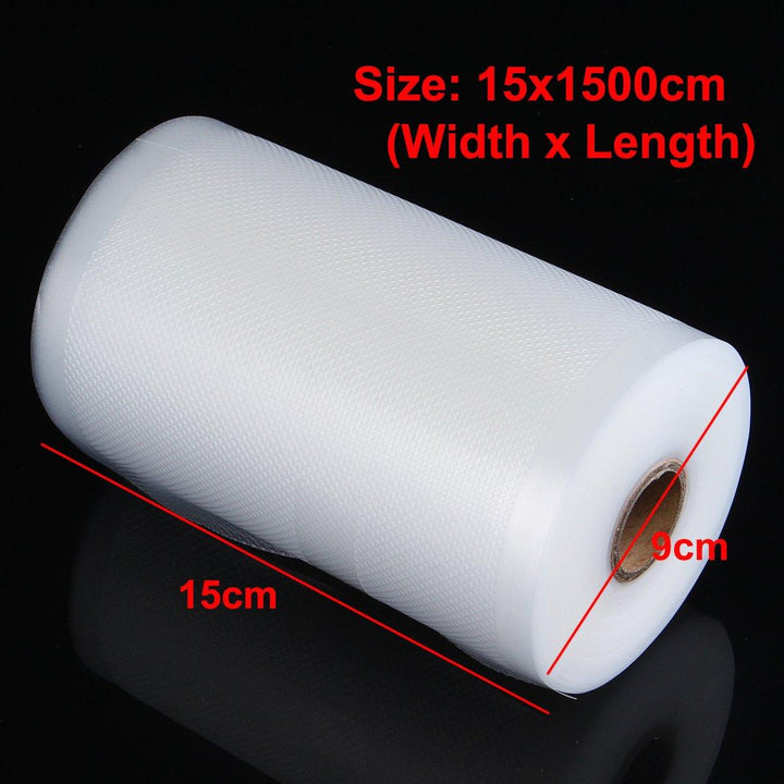 Vacuum Sealer Bags Reusable Storage Bag Transparent Plastic 15x1500cm - MRSLM