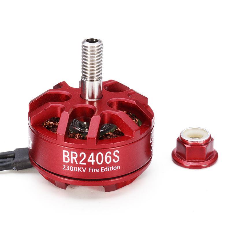 Racerstar 2406 BR2406S Fire Edition 2300KV 2-5S Brushless Motor For X220 250 280 300 RC Drone FPV Racing - MRSLM