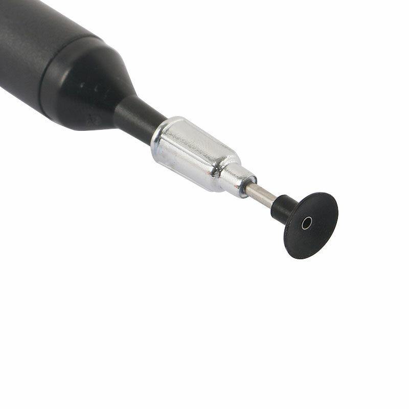 VAC Anti-satic IC Pick Up Vacuum Sucker Pen + 4 Suction Headers for BGA SMD Work Reballing Aids - MRSLM