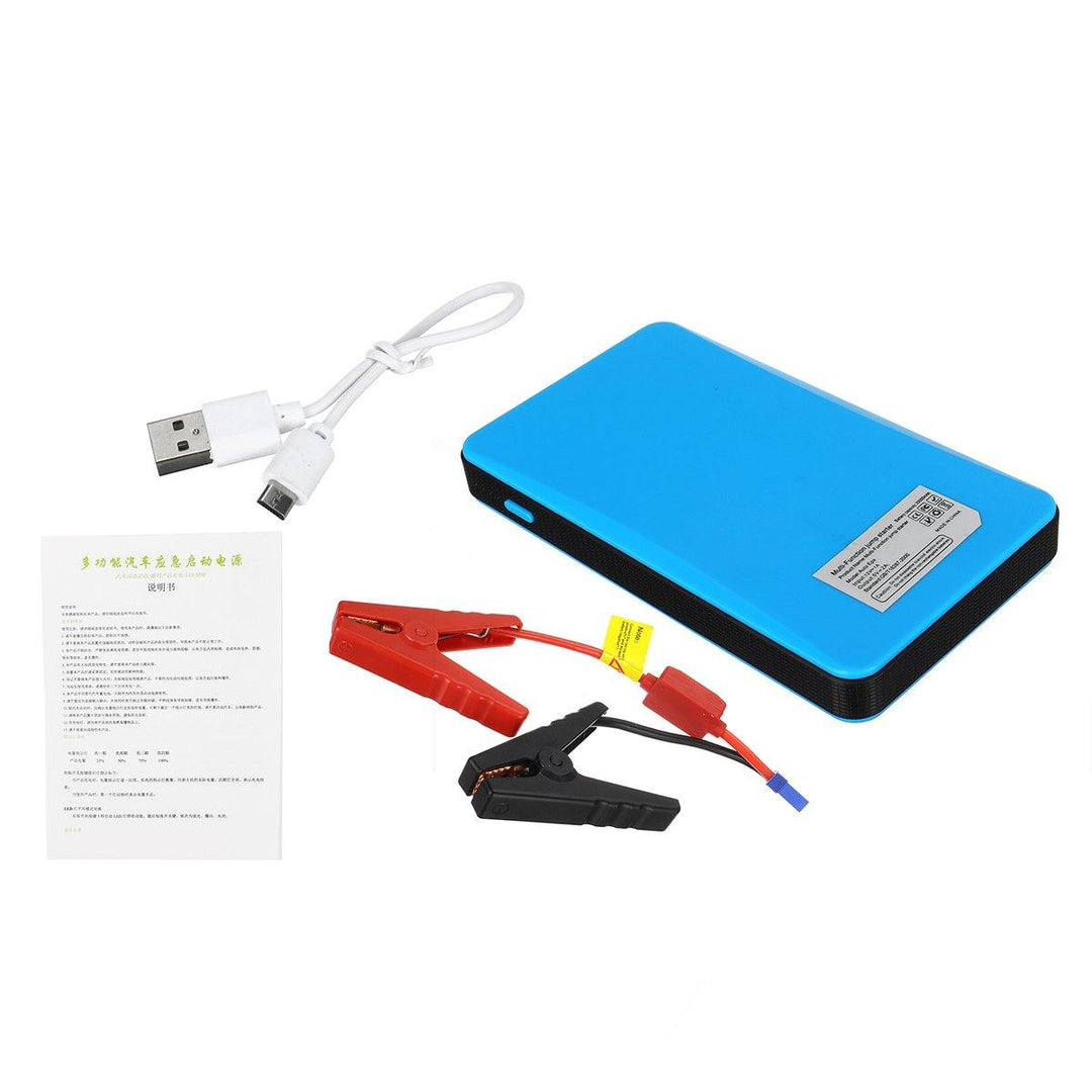 20000mAh 12V 2A Auto Jump Starter Booster Charger Battery Smartphone Power Bank - MRSLM