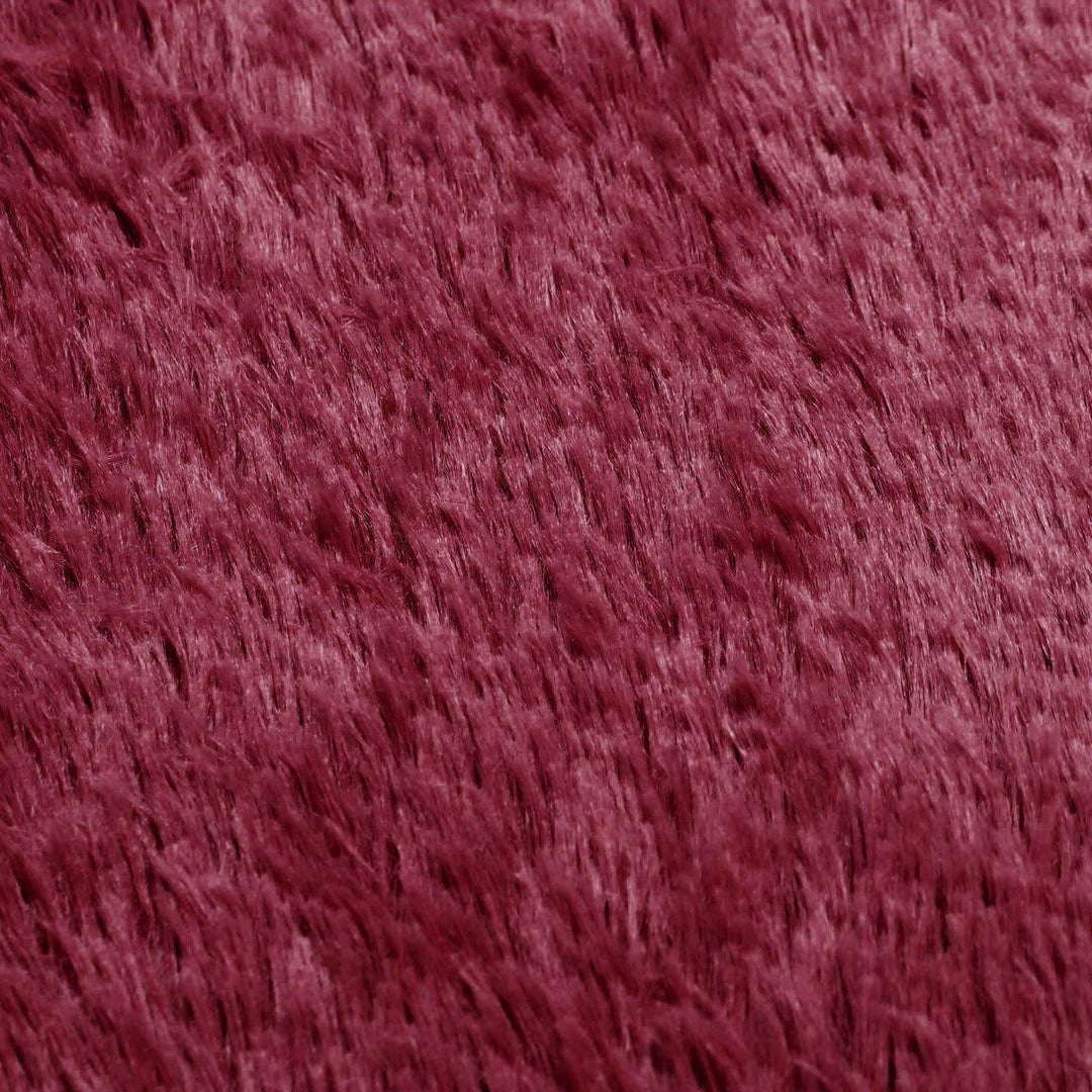 70x140cm Bedroom Living Room Soft Shaggy Anti Slip Carpet Absorbent Mat - MRSLM