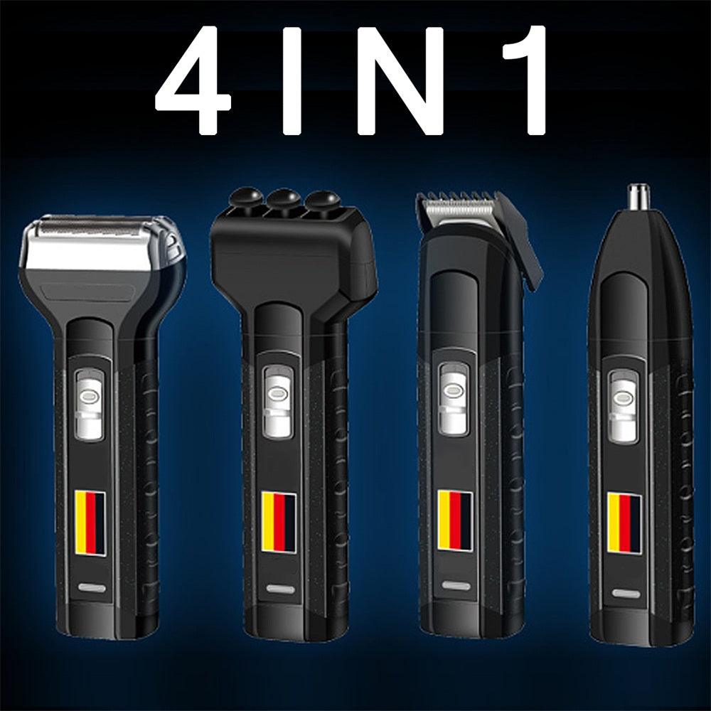 4 In 1 Electric Beard Shaver Hair Clipper Nose Hair Trimmer - MRSLM