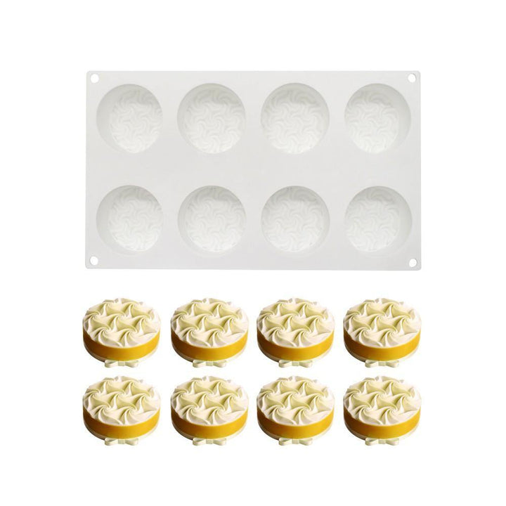 Cake Mold for Baking Dessert Mousse Silicone 3D Mould Silikonowe Moule Pastry Chocolate Pan Fondant Bakeware - MRSLM