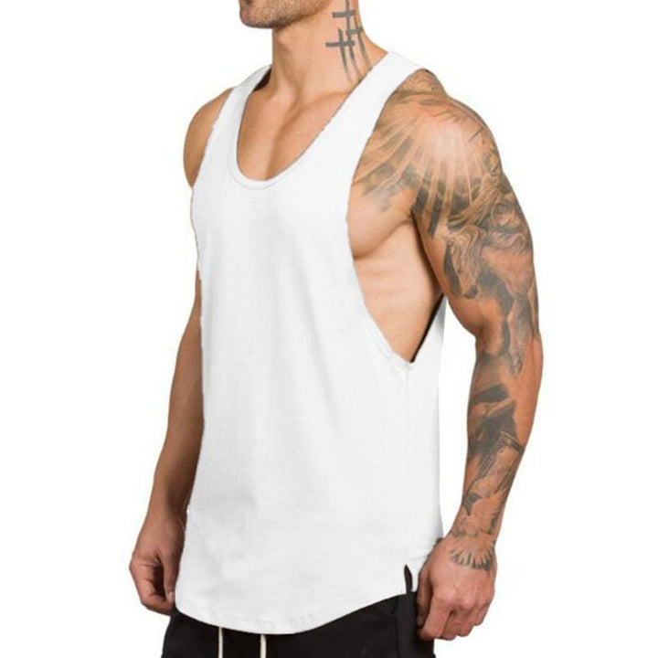 Sleeveless Cotton Breathable T Shirts - MRSLM