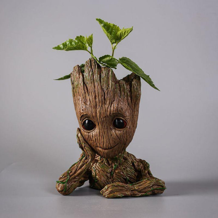 Flower Pot Groot Flowerpot Gift For Kids Flower Pot Planter - MRSLM