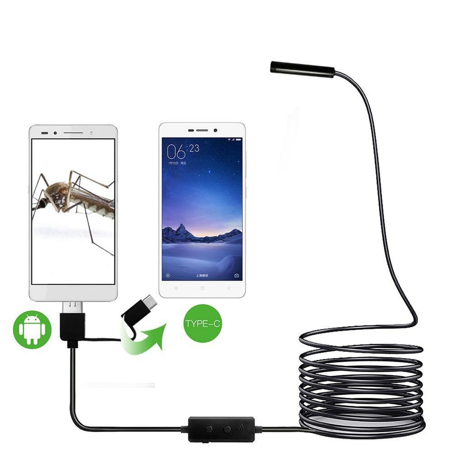 F160 HD 720P WIFI Borescope Hard Wire Support IOS Android 1280*720 Sensor Scale - MRSLM