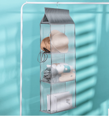 Foldable Hanging Multi-Layer Sundries Storage Rack 360 Degree Hanging Design - MRSLM