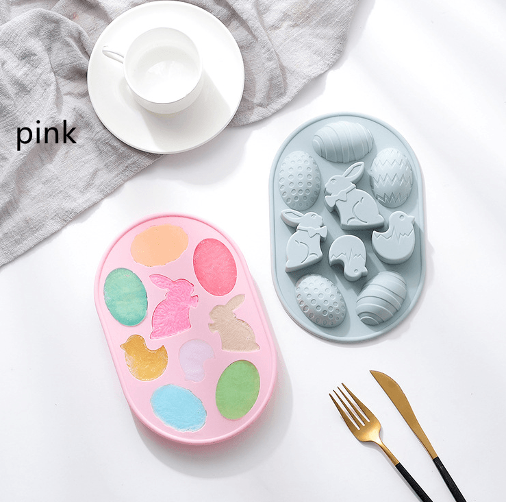 3D Animal Shaped Silicone Mold Multi-holes Pudding Cupcake Art Cake Mould Baking Pastry Mousse Chocolate Mold Cake Tools - MRSLM