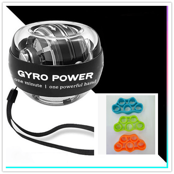 Hand Strengthener Wrist Ball Super Gyroscope Powerball Self-starting Gyro Arm Force Trainer Muscle Relax Gym Fitness Equipment - MRSLM