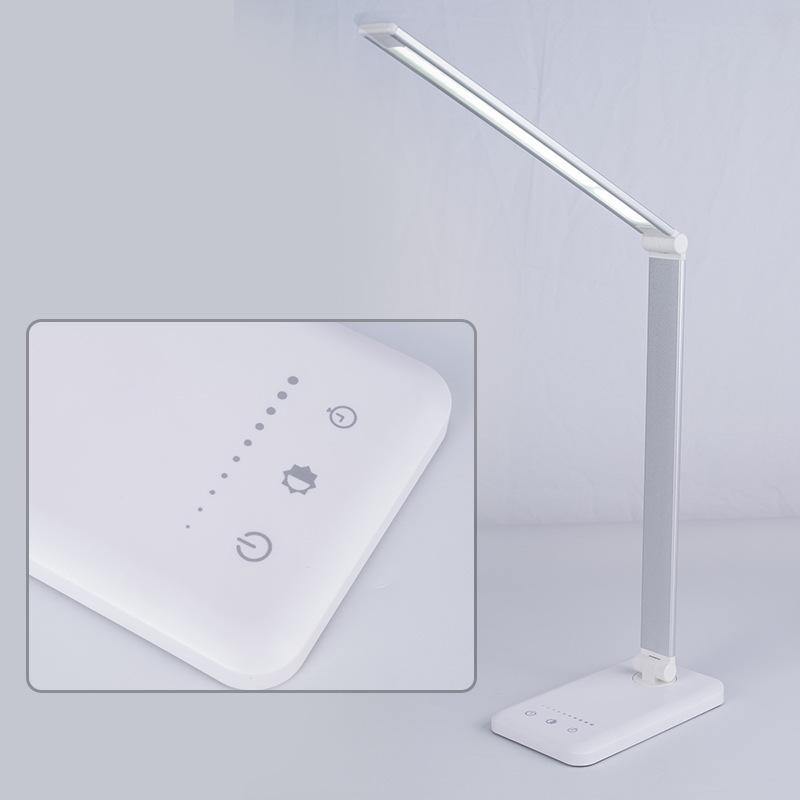 Wireless Charging LED Table Desk Lamp with Auto Timer Function Eye Protect Read Light - MRSLM