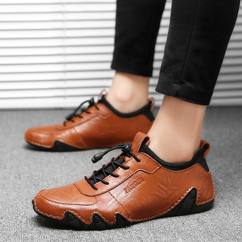 All-match Men's Shoes Lazy Shoes Driving Shoe Covers Feet - MRSLM