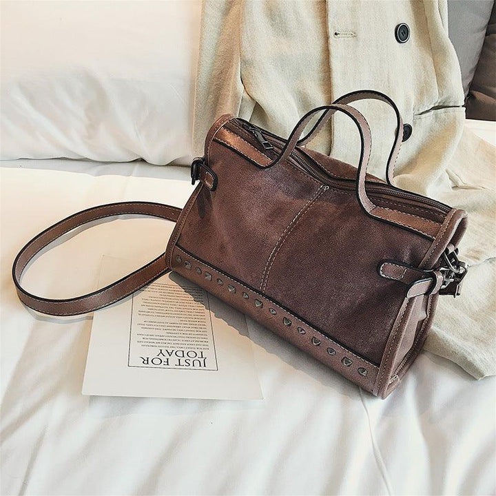 Fashionable Atmosphere All-match Messenger Boston Bag - MRSLM