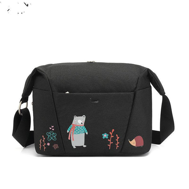 Cartoon Double Shoulder Mother And Baby Bag Set - MRSLM