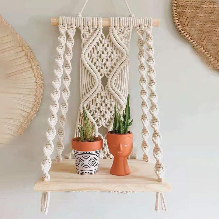 Hand-Woven Tapestry Cotton Rope Wall Hanging - MRSLM