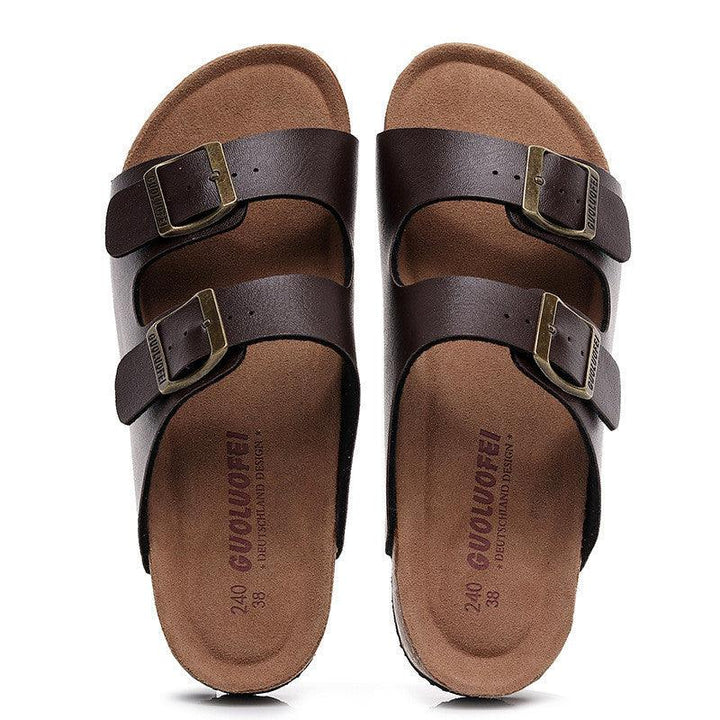 Sandals And Slippers With Double Buckle - MRSLM